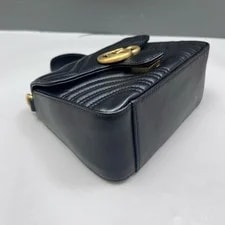 Gucci Chevron Mini GG Marmont Top Handle (sa071826a0r) 4