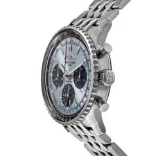 New Breitling Navitimer B01 Chronograph 41 Ice Blue AB0139241C2A1 3