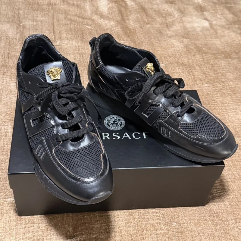 Versace — Versace & Medusa - Worn Once, Box — Sneaker — resale