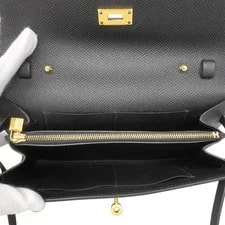 Hermes Wallet Kelly To Go HD B Engraved 155910 4