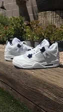 Jordan Air 4 Retro Metallic Court Mid Top 2
