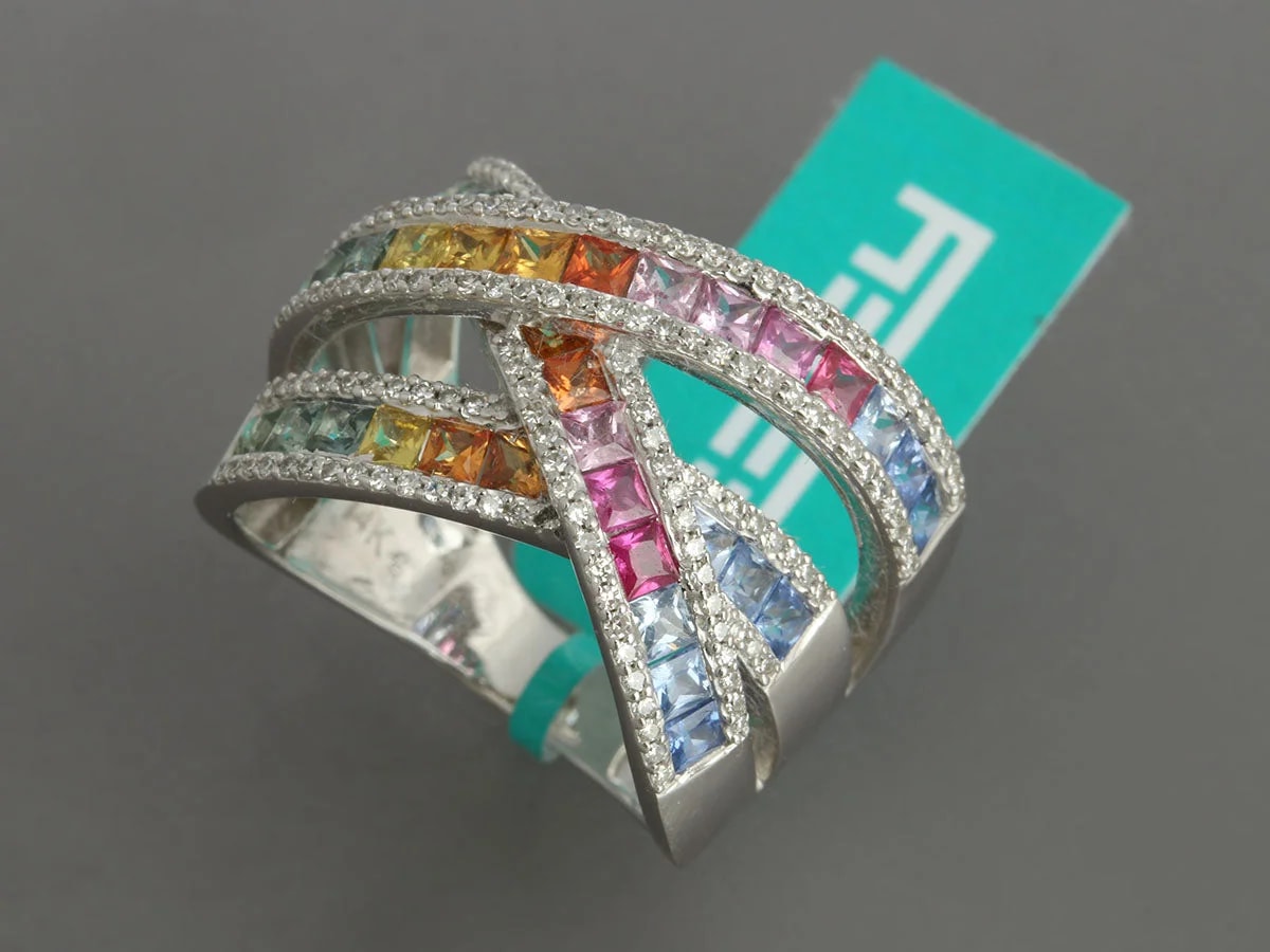 Effy 14K White Gold and Watercolors 4
