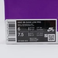 Nike SB Dunk Low Pro Muni Fast Pass Safety Limited IR1888-800 2