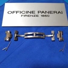 Panerai — Panerai Genuine Original Buckle + 2 Links Stainless Steel SS Parts — Watch — resale