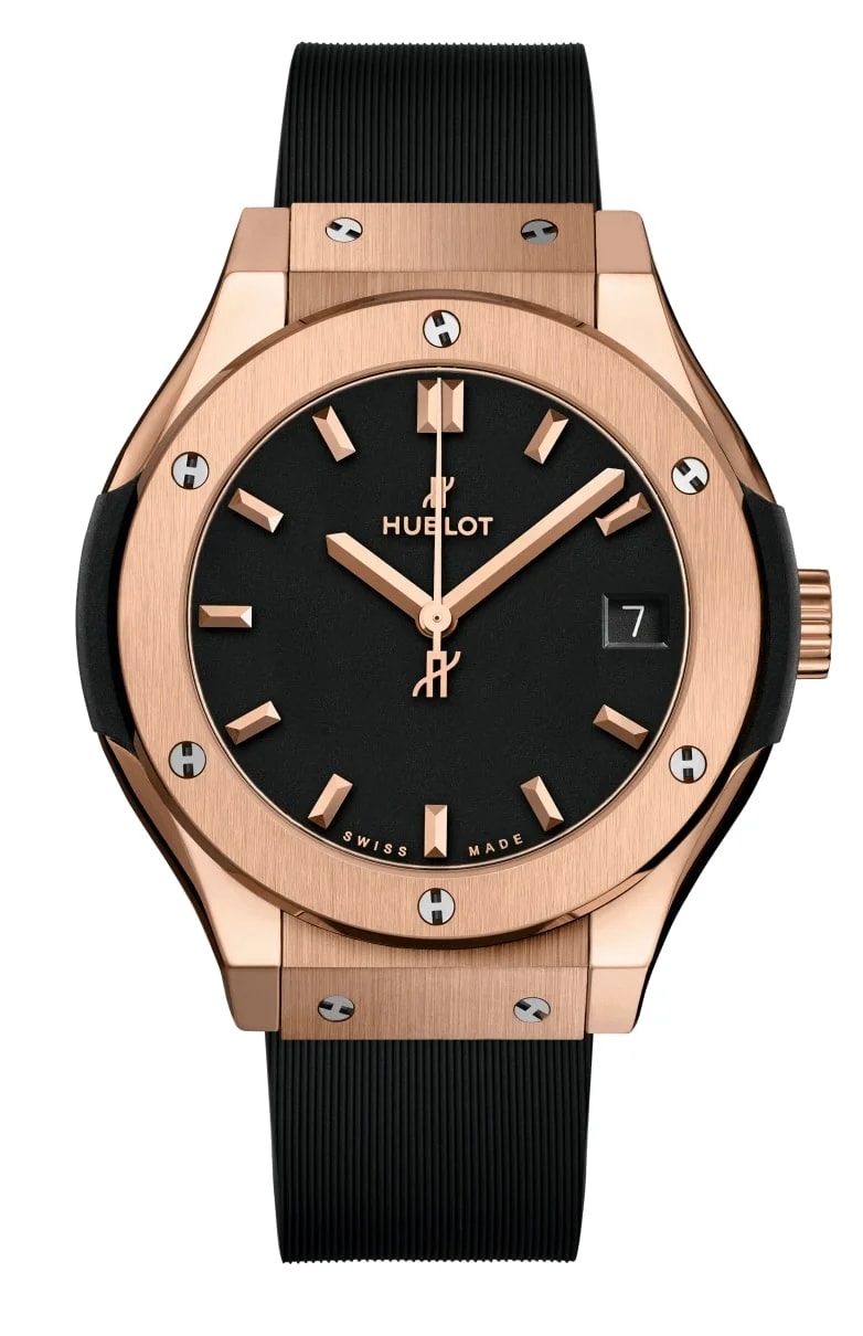 Worldofluxuryus — Hublot Classic Fusion 33mm Rose Gold Lady's — Watch — resale