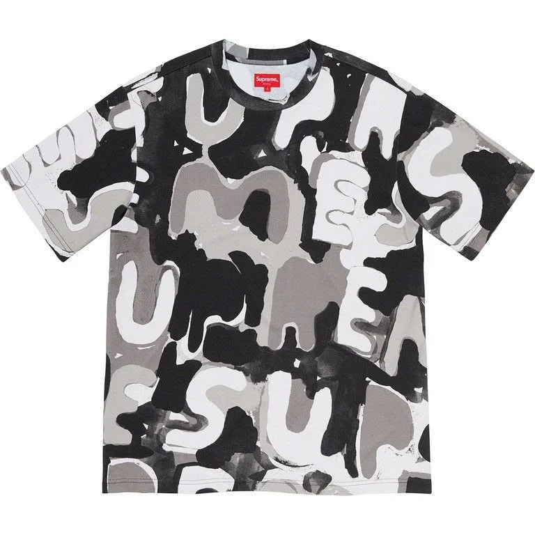 Supreme — Supreme Painted Logo Tee — streetwear — resale
