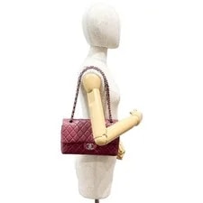 Chanel Classic Flap 2008-2009 Matelasse Mulberry 3