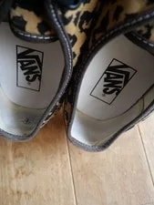 9.0US Vhtf Vans/44Dx/Discontinued Made in Anaheim/Leopard Pattern/Us9.0 LTD 4