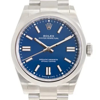 Rolex — Oyster Perpetual Automatic Chronometer Blue Dial M134300-0009 — Watch — resale
