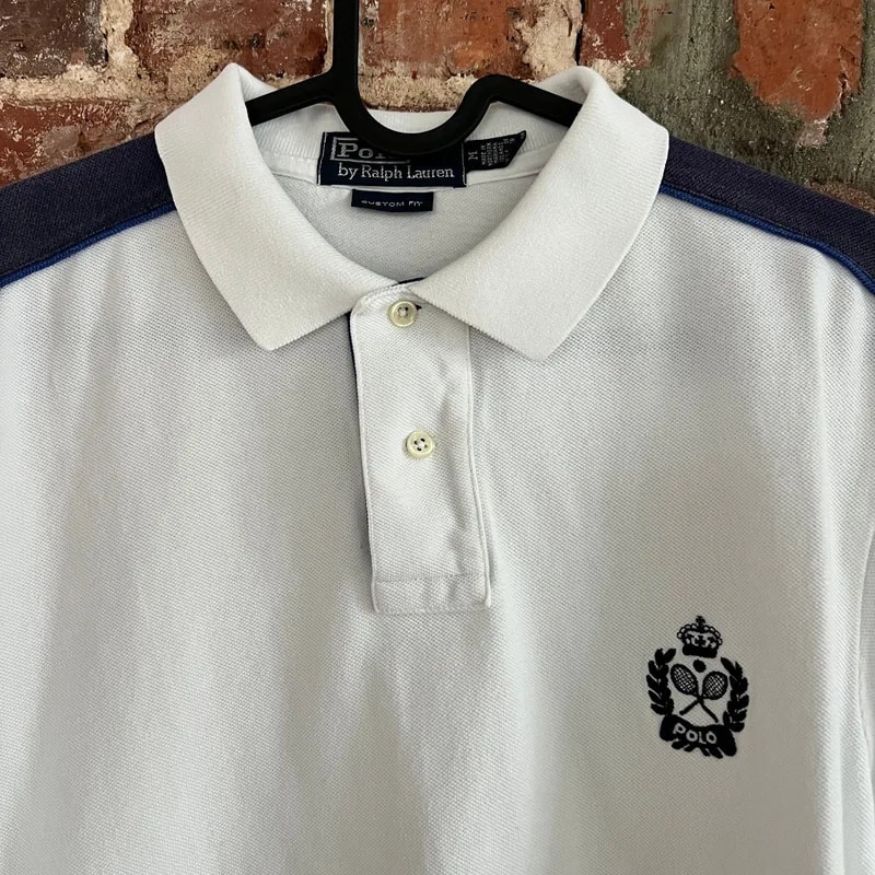 Polo Ralph Lauren — Polo Ralph Lauren Tennis Crest Polo Shirt — streetwear — resale