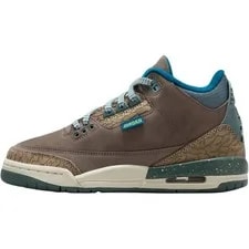 Jordan Air 3 Abrasion Resistant Mid Top Childrens Basketball Shoes 2