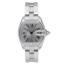 Cartier Roadster 2675 With 31 X 37mm Steel Case and Silver Dial. Excellent Co... 2