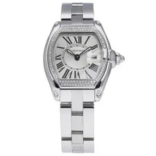 Cartier Roadster 2675 With 31 X 37mm Steel Case and Silver Dial. Excellent Co... 3