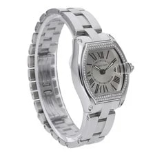 Cartier Roadster 2675 With 31 X 37mm Steel Case and Silver Dial. Excellent Co... 4