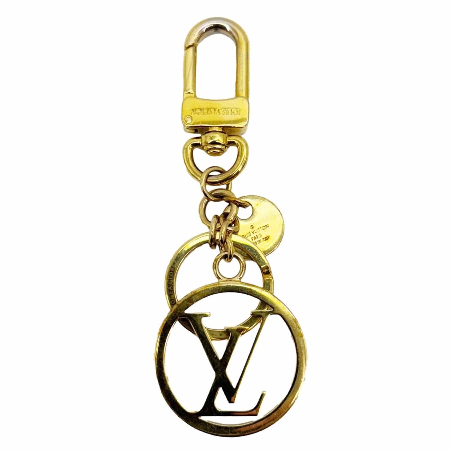 Louis Vuitton — Louis Vuitton Circle Bag Charm & Key Holder S00 — Accessory — resale