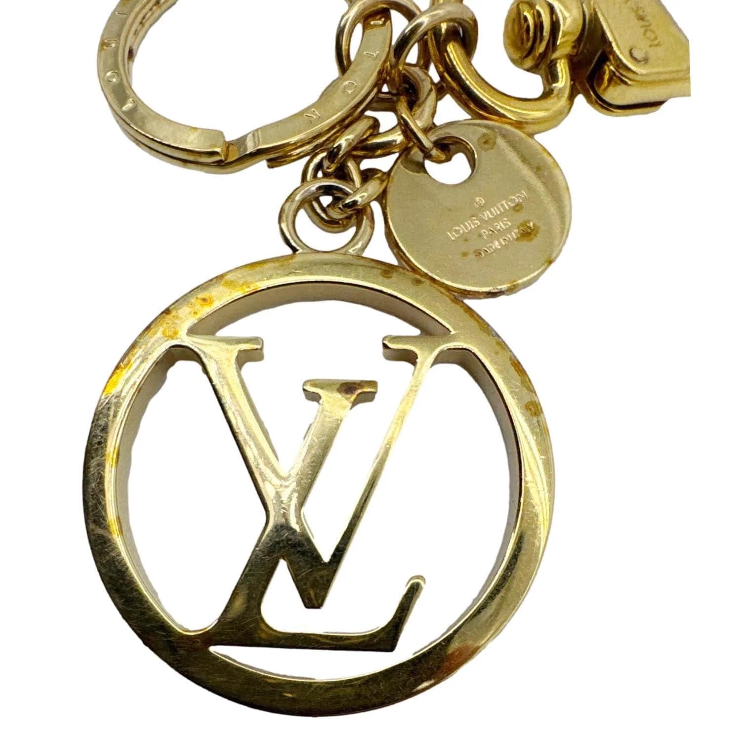 Louis Vuitton Circle Bag Charm & Key Holder S00 4