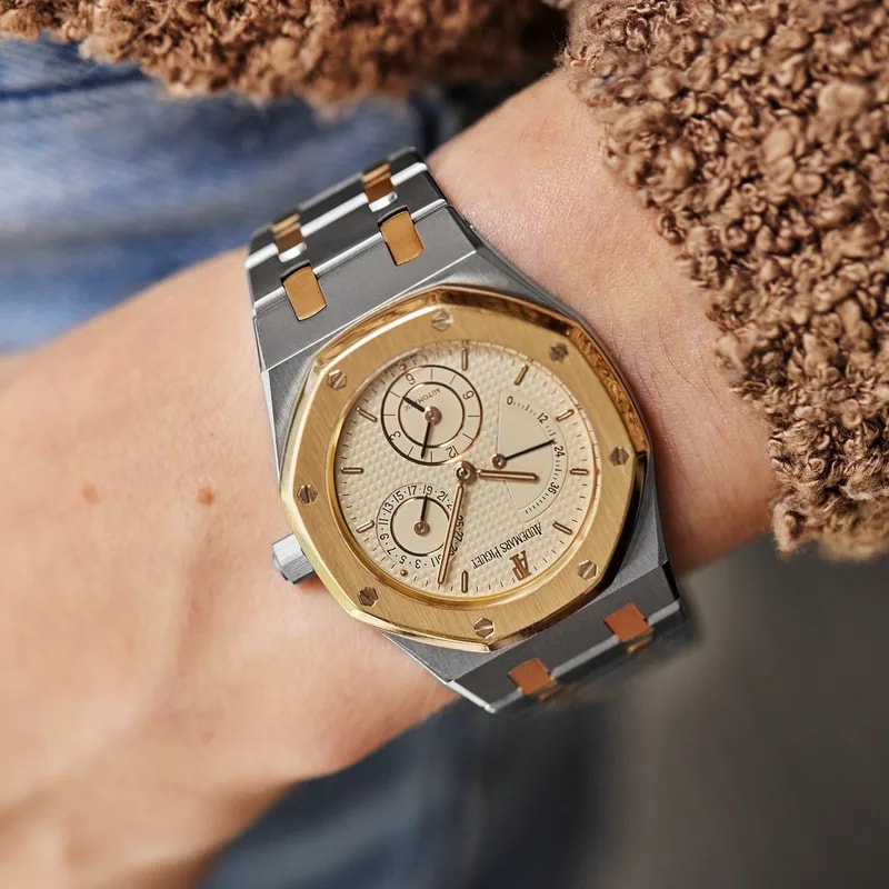 1990s Audemars Piguet Royal Oak Dual Time in Two-Tone 2