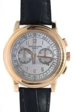 Patek Philippe — Patek Philippe 5070 18K Rose Gold Chronograph Box/Papers '05 5070R — Watch — resale