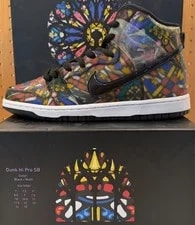 Nike SB — Nike SB Dunk High Concepts Stained [Size 9.5 ] *Fast Ship* Special BOX — Sneaker — resale
