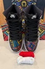 Nike SB Dunk High Concepts Stained [Size 9.5 ] *Fast Ship* Special BOX 3