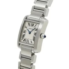 Cartier Tank W51008Q3 ( 2384) 18mm Stainless Steel Silver #WW6735 2