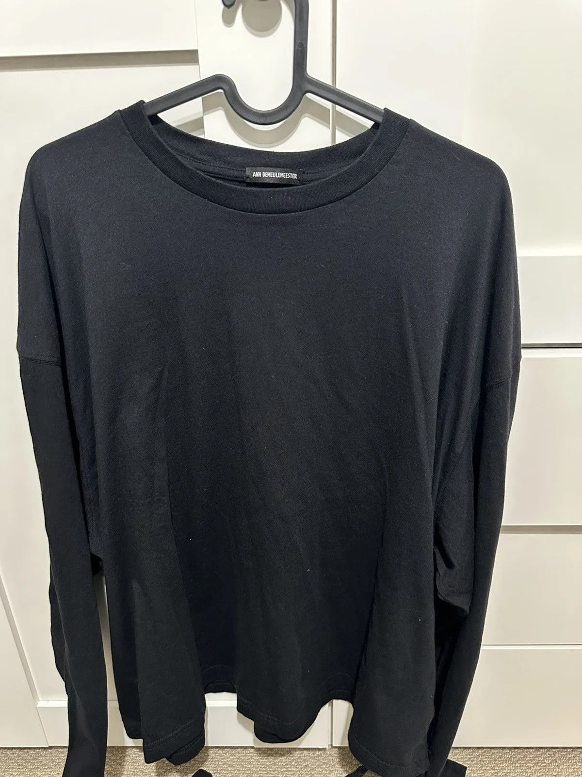 Ann Demeulemeester — Ann Demeulemeester Graphic Long Sleeve — streetwear — resale