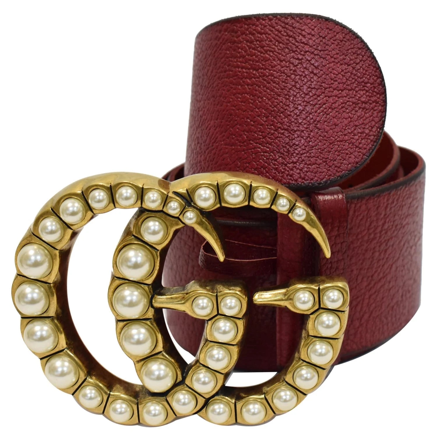 Gucci Double G Buckle Wide Belt 453261 2