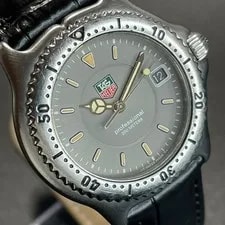 Movable Item Tag Heuer Gray Black Qz 4