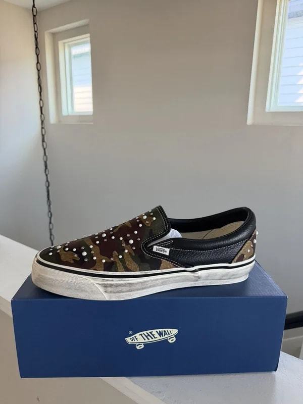 Vans Pearlized Camo Slip on 2