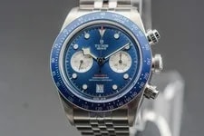 Tudor — Tudor Black Bay Chrono Blue Dial on Bracelet M79360B-0002 Complete 2024 — Watch — resale