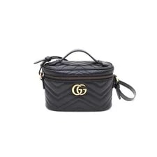Gucci — Gucci GG Marmont Top Handle Vanity and Crossbody 155923126 — Handbag — resale