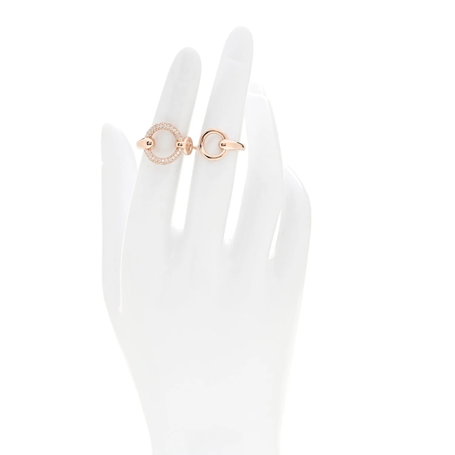 18K Rose Gold Filet d'Or Double 52 6 2
