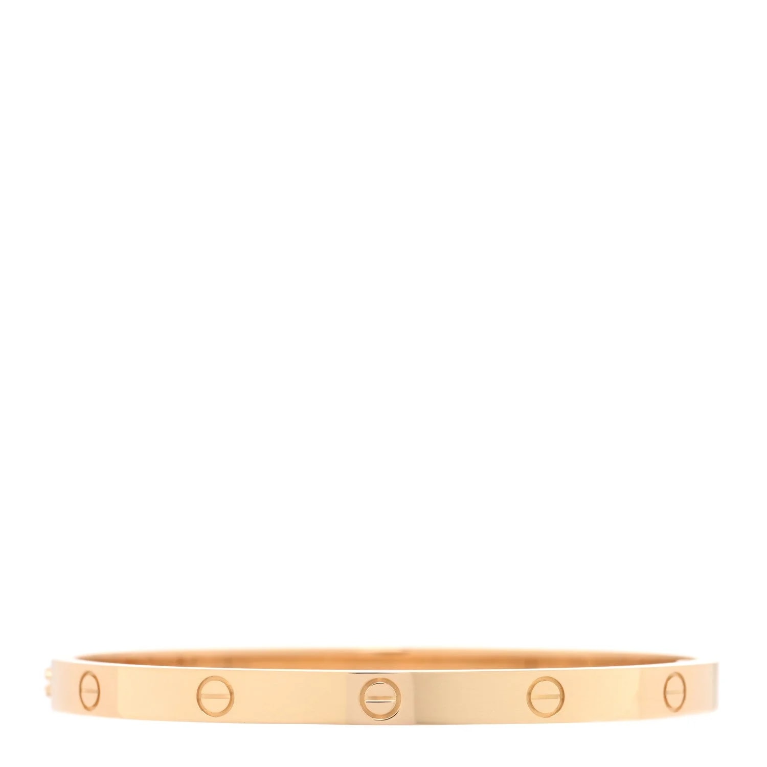 18K Yellow Gold Medium Love Bracelet 17 2