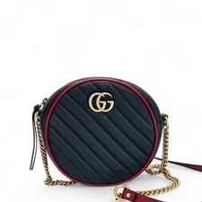 Gucci — Gucci GG Marmont Round Mini (zz070726m0r) — Handbag — resale