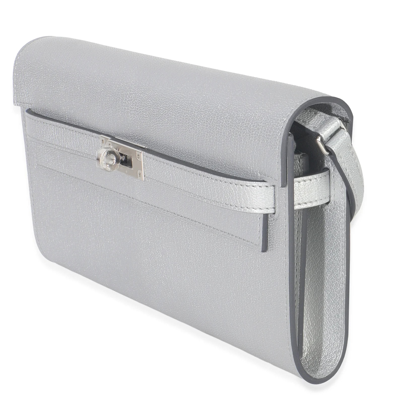 Hermès Metallic Chamkilight Kelly Wallet To Go PHW 4