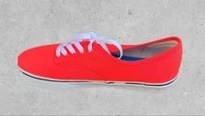 9.5US Discontinued Vans Authentic Neon USA LTD Collection Sn 4
