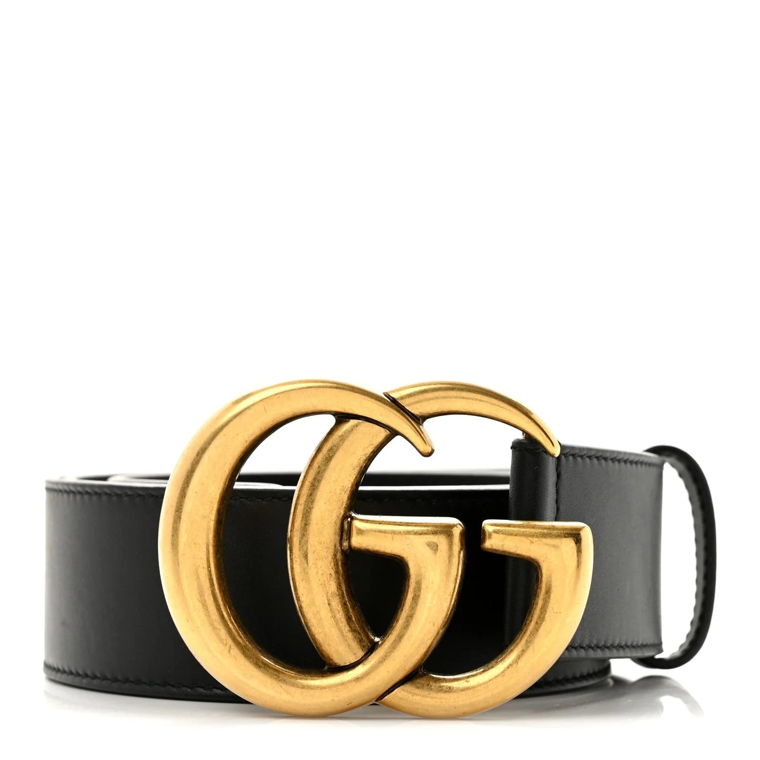 Gucci — Double G 30mm Belt 80 32 85 34 — Accessory — resale
