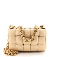 Bottega Veneta — Bottega Veneta Cassette Chain Crossbody Padded Maxi — Handbag — resale