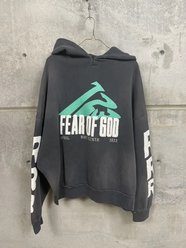 Fear of God — Fear of God X RRR-123 Mountain Hoodie — streetwear — resale