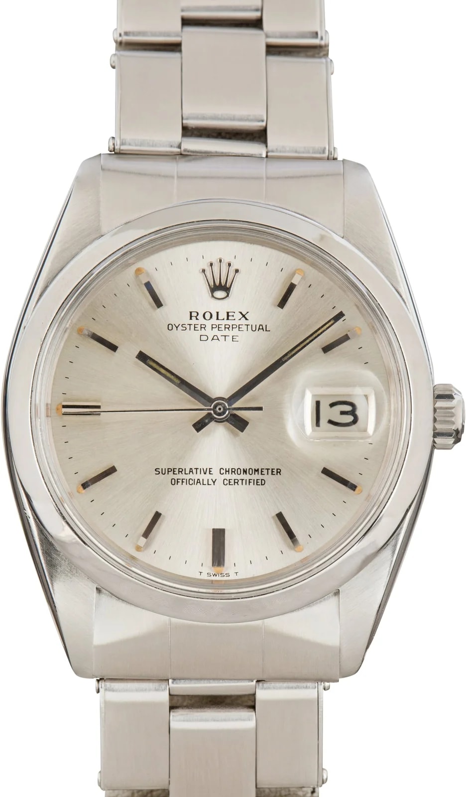 Silver Dial Rolex Date Ref 1500 3