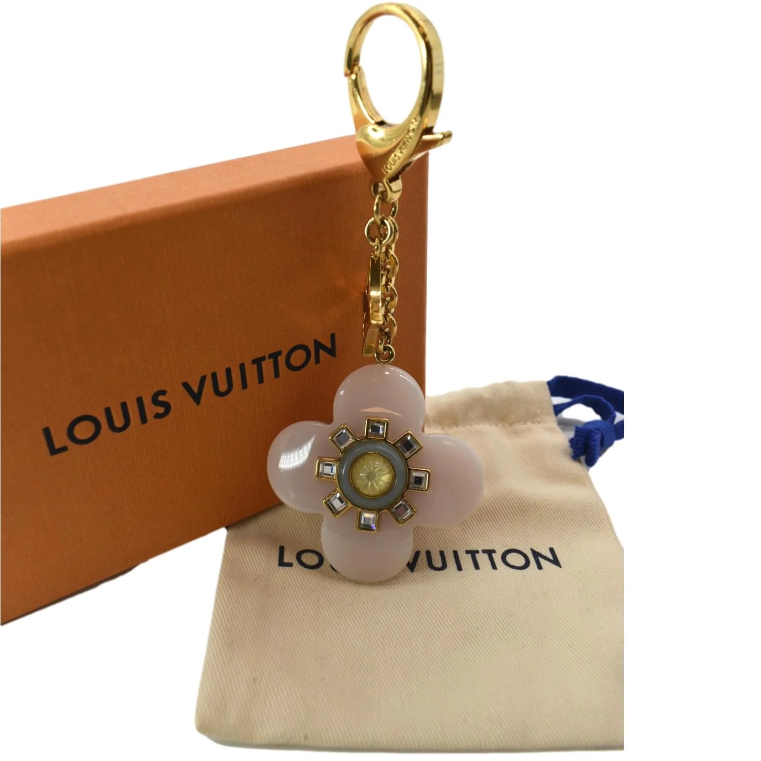 Louis Vuitton Porte Cles Fleur Etoile Key Holder Charm 3