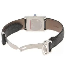 Cartier Tank Solo LM WSTA0028 Stainless Steel 26mm Silver Dial Quartz #DW2507 4