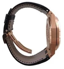 Audemars Piguet Royal Oak Dual Time/ Rose Gold/New Strap /AP Serv. Warranty 28' 4