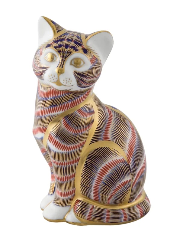 Imari Cat Paperweight 2