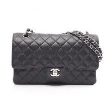 Chanel — Chanel Matelasse W Flap Chain Grained — Handbag — resale