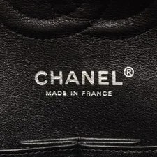 Chanel Matelasse W Flap Chain Grained 4