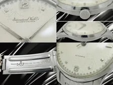 IWC Old Inter Cal.85 Stainless Steel Automatic White Dial 34mm Antique Wat 2