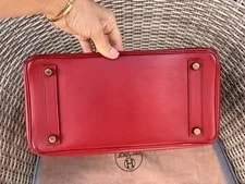 Authentic Hermes Haut À Courroies 32 HAC Birkin 1995 3
