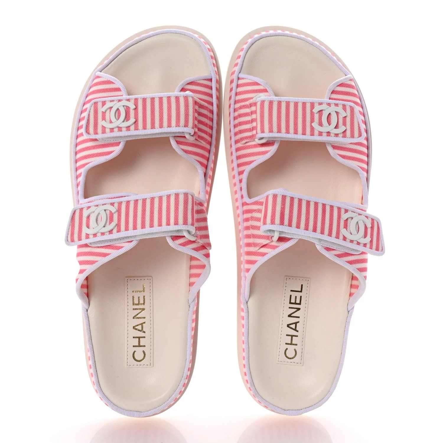 Printed Cotton Velcro Dad Mules 41 2
