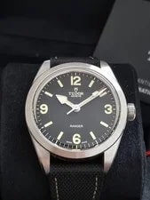Tudor Ranger M79950-0002 - Steel Mm 39 - Black Dial - New - BOx & Card 14-07-22 4